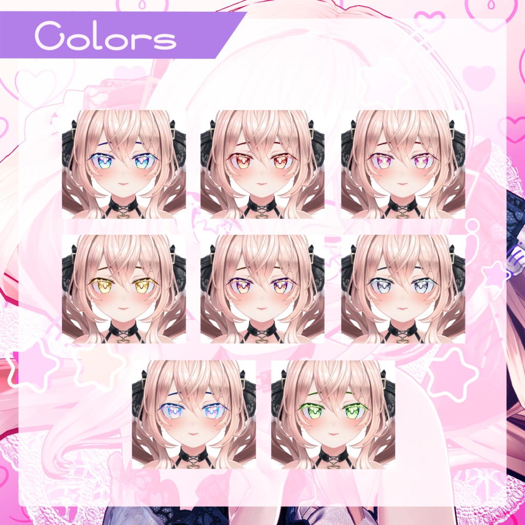 【Ellel】前略♡メルヒェン大航界 Makeup&Eyes Texture