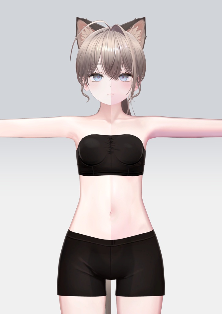 【7アバター対応】Milky Blush Body Material