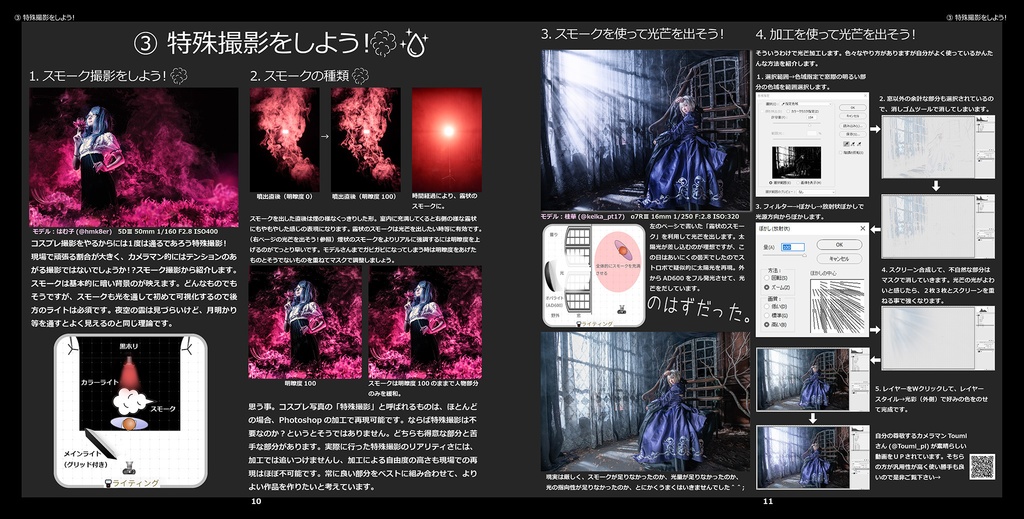 (お勧め)コスプレ写真のレタッチや考え方、合成技術等の総合解説本