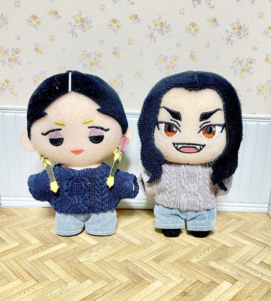 ニット風シャツ