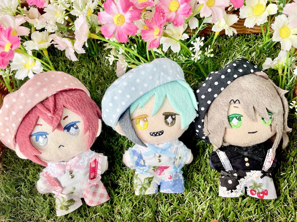 いちごのサロペットセット【10cm/12cm】