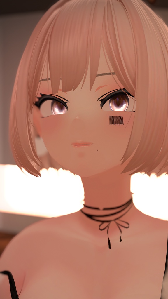 アバター用バーコードタトゥー Barcode tattoo texture for Avatar