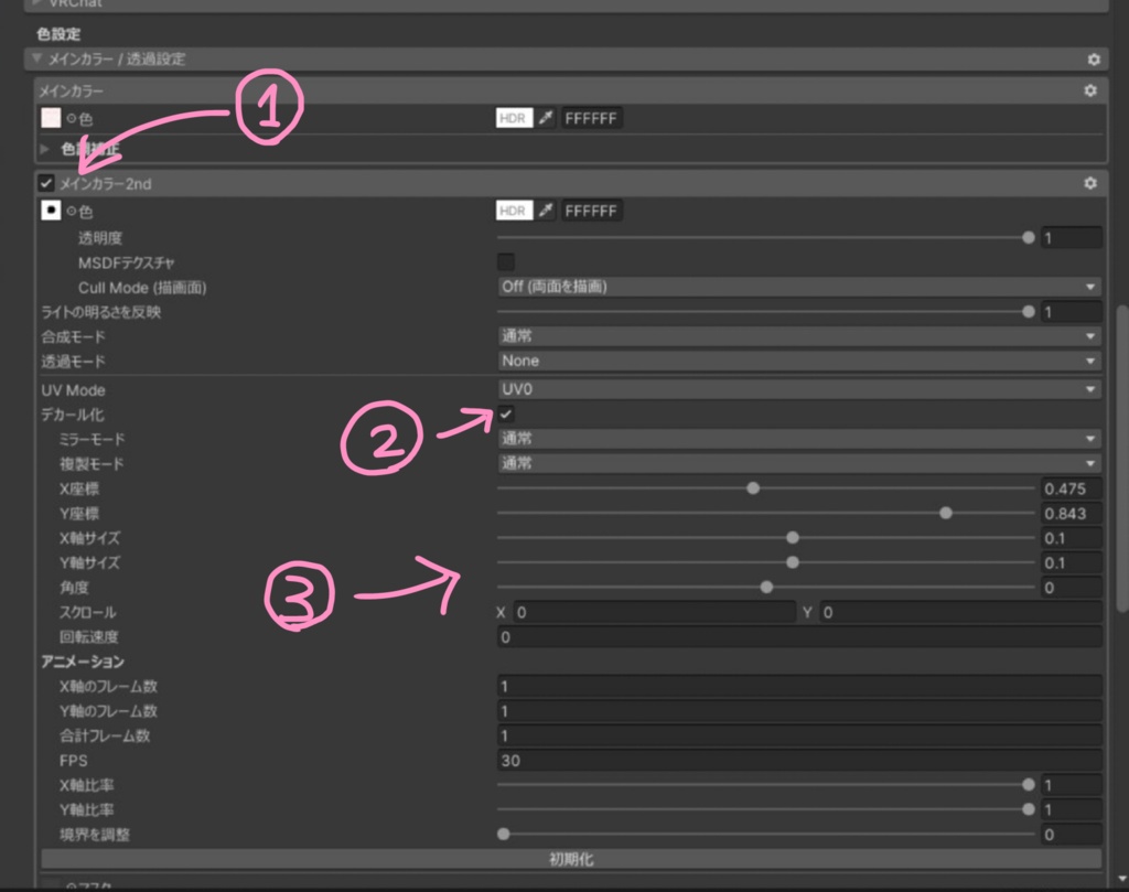 アバター用バーコードタトゥー Barcode tattoo texture for Avatar