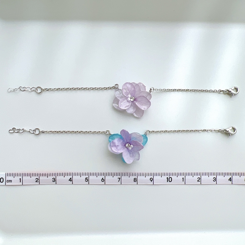 紫陽花アクセサリー