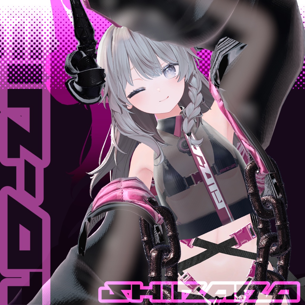 〖8アバター対応〗FIN-01〖3D衣装〗