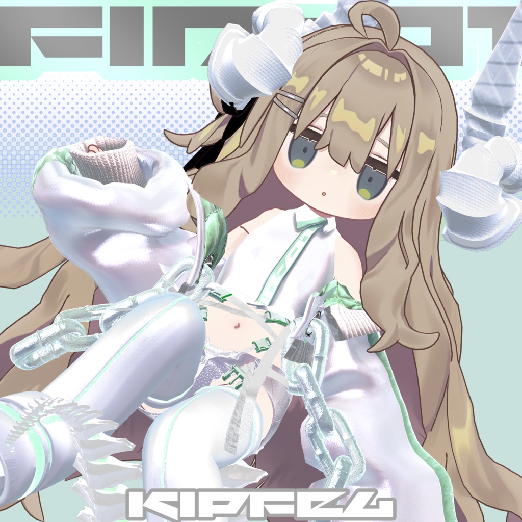 〖8アバター対応〗FIN-01〖3D衣装〗