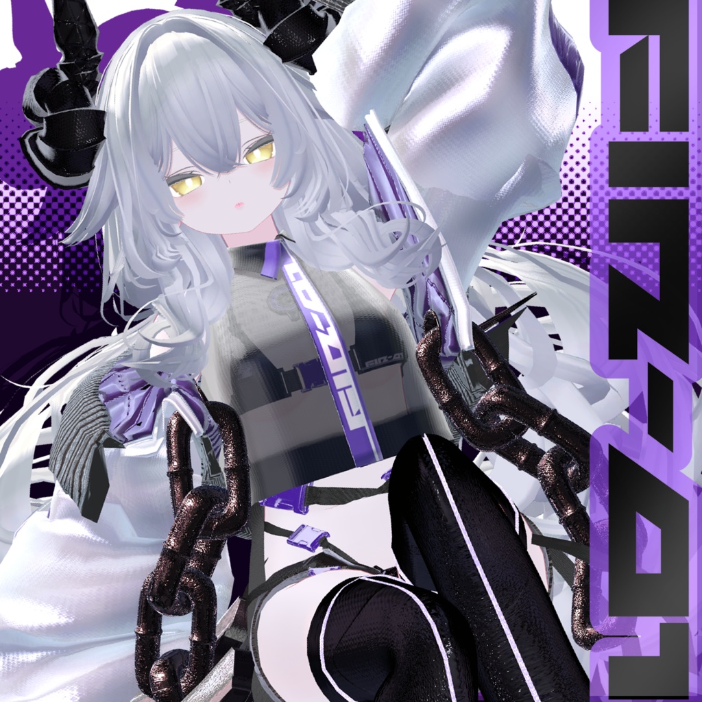 〖8アバター対応〗FIN-01〖3D衣装〗