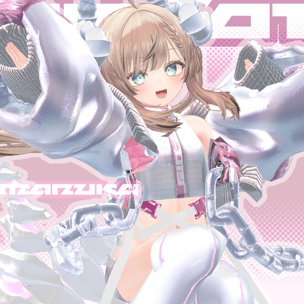 〖8アバター対応〗FIN-01〖3D衣装〗