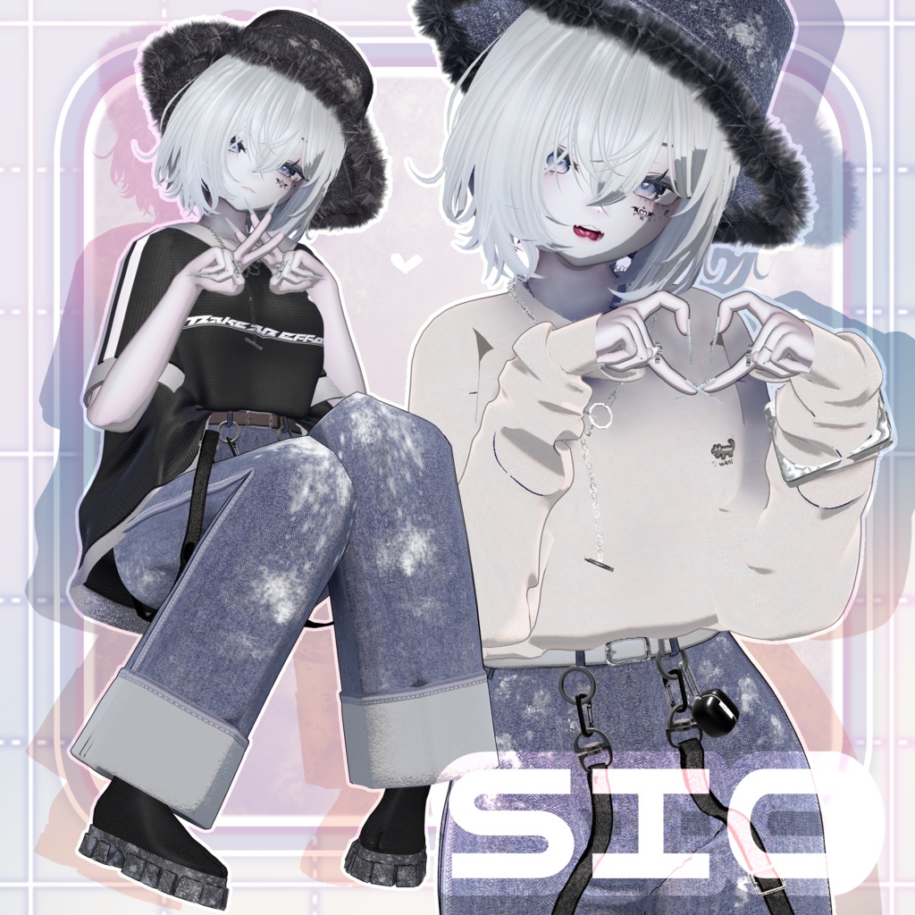 〖✨男女13アバター対応✨〗GAMECITY〖3D衣装〗