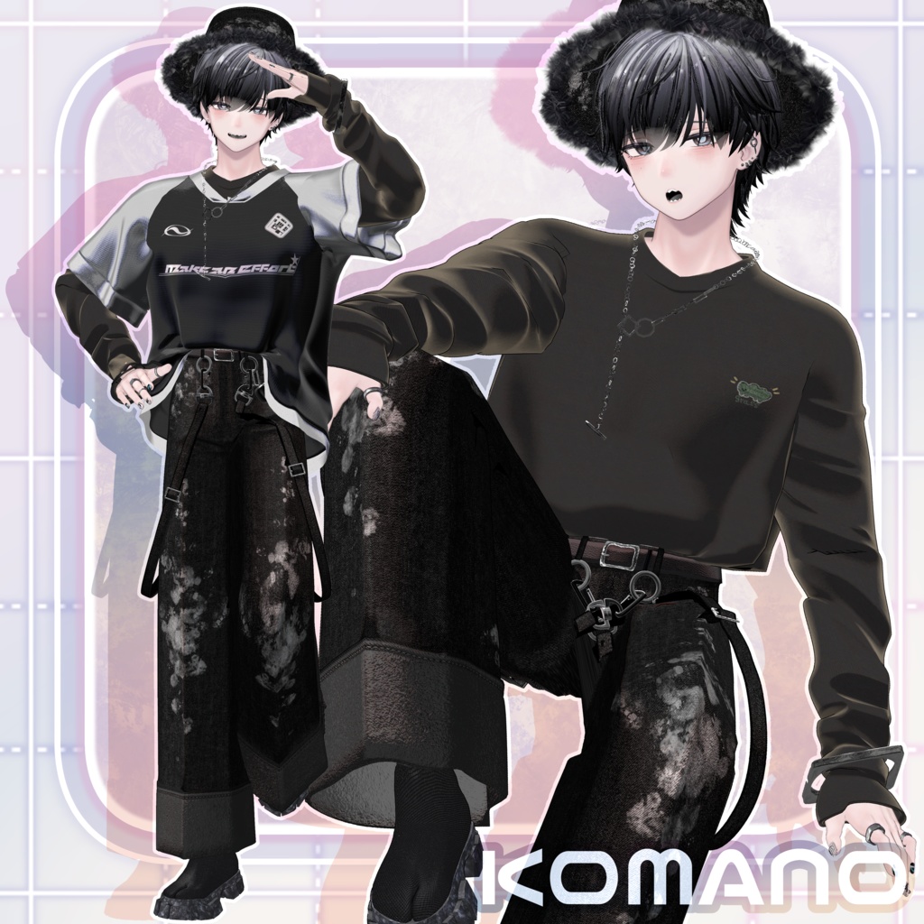 〖✨男女13アバター対応✨〗GAMECITY〖3D衣装〗