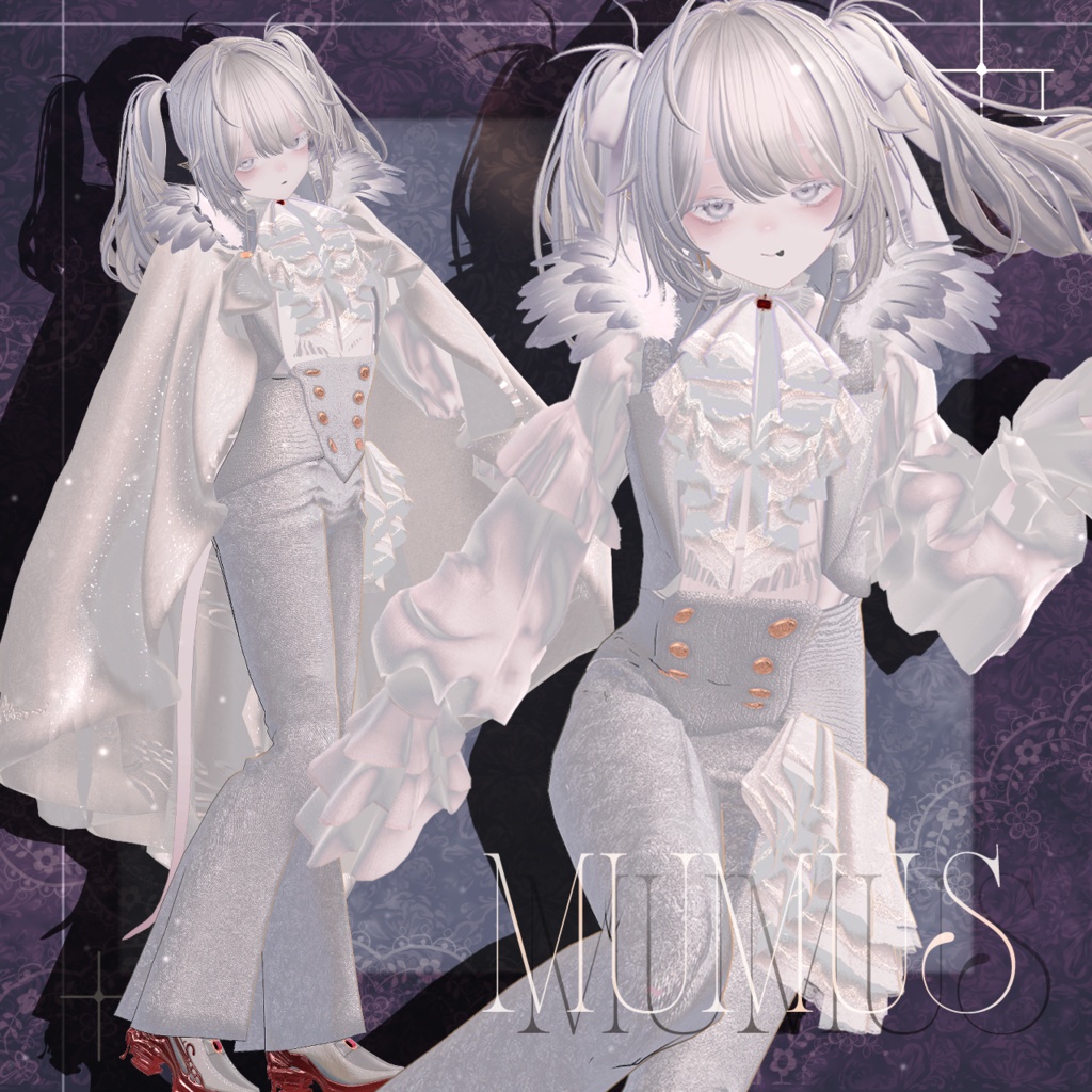 〖✨男女12アバター対応✨〗 Vlad Tepes〖3D衣装〗