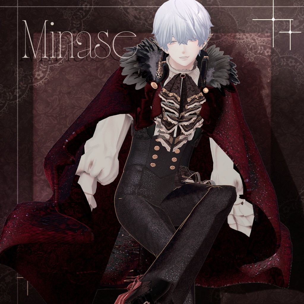 〖✨男女12アバター対応✨〗 Vlad Tepes〖3D衣装〗