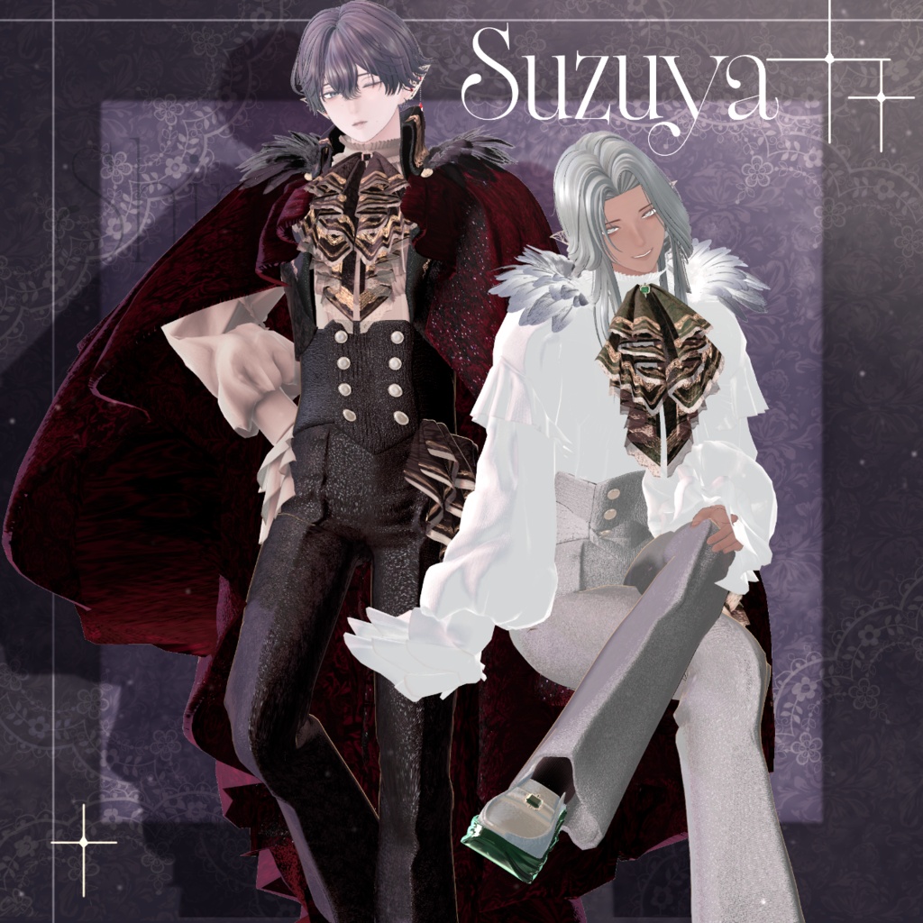 〖✨男女14アバター対応✨〗 Vlad Tepes〖3D衣装〗