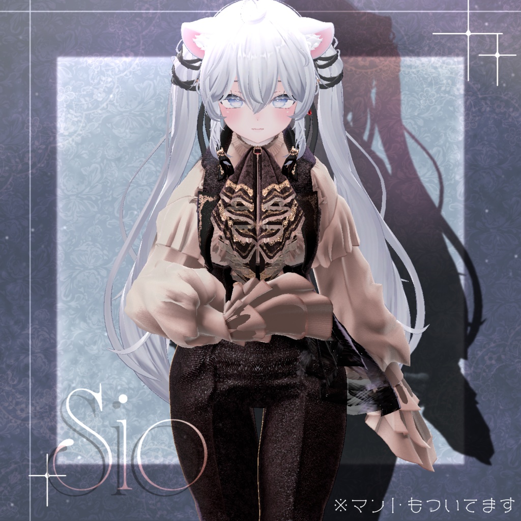 〖✨男女12アバター対応✨〗 Vlad Tepes〖3D衣装〗