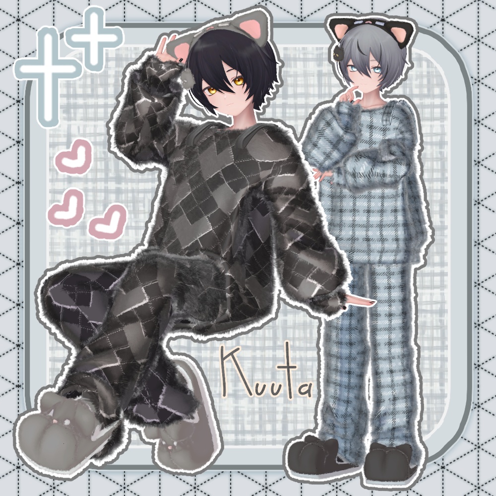 🎉SALE🎉〖✨男女13アバター対応✨〗Fluffy Knit〖2weyギミック付き衣装〗🎄早期購入特典12/25まで⛄