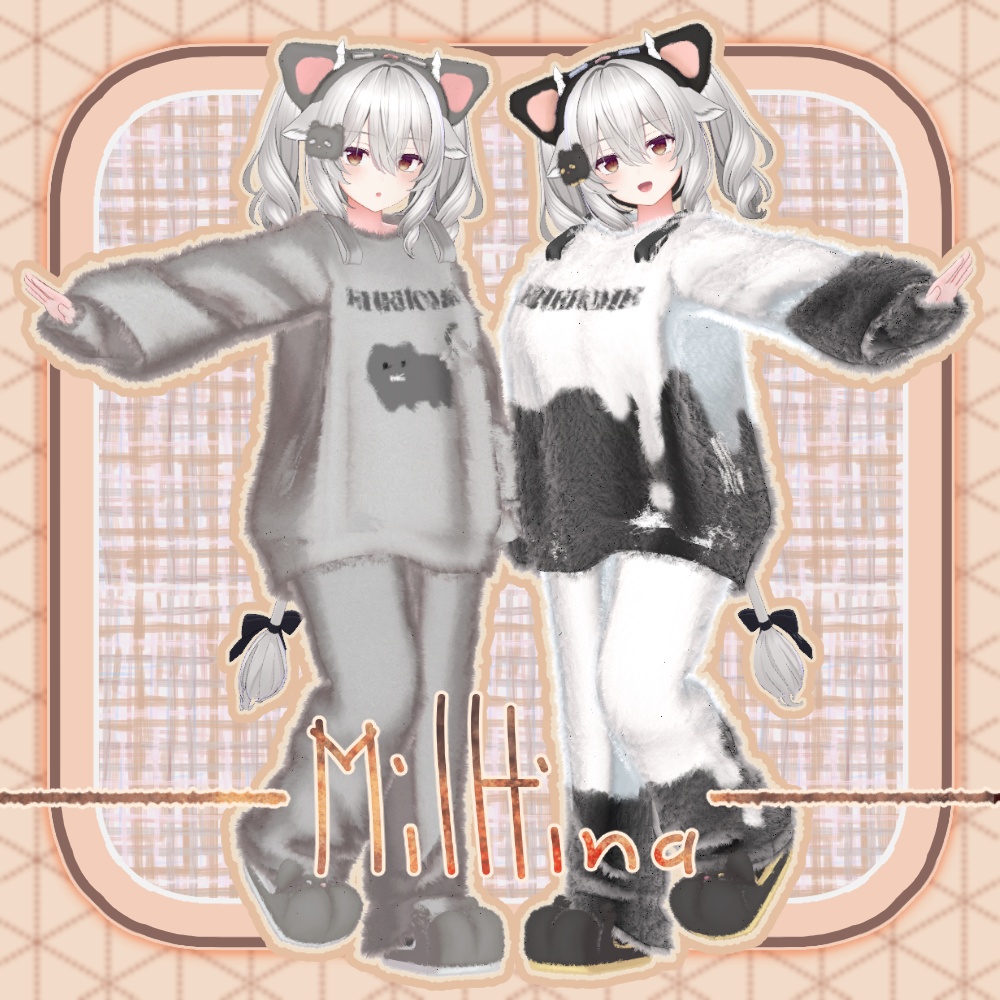 🎉SALE🎉〖✨男女14アバター対応✨〗Fluffy Knit〖2weyギミック付き衣装〗🎄早期購入特典12/25まで⛄