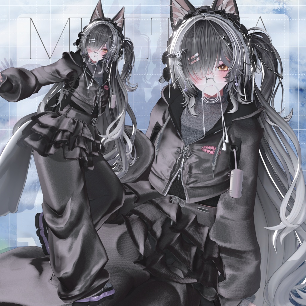 🎉SALE🎉〖✨男女10アバター対応✨〗✈SKY SHIFTER✈〖MA対応❣3D衣装+アクセ〗