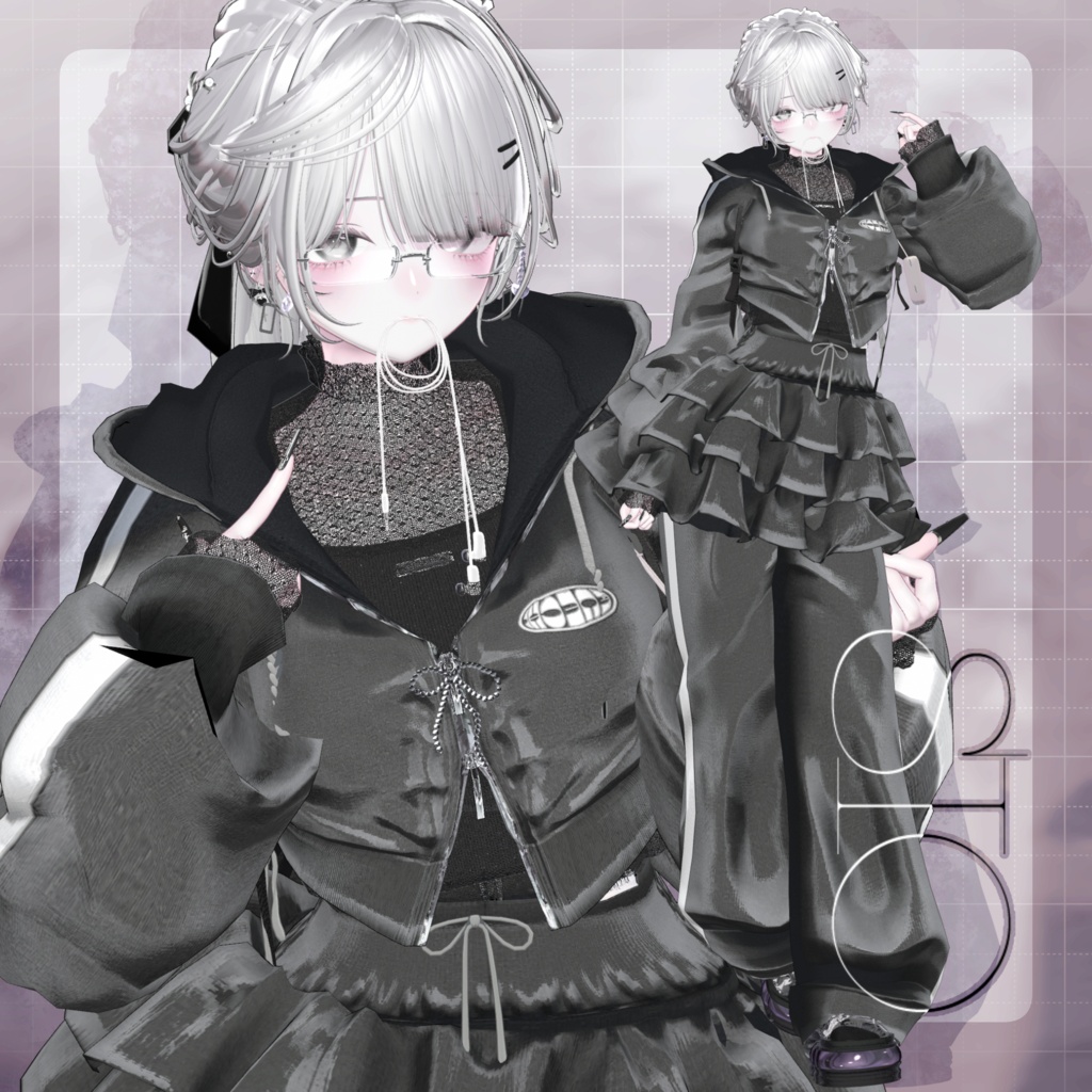 🎉SALE🎉〖✨男女10アバター対応✨〗✈SKY SHIFTER✈〖MA対応❣3D衣装+アクセ〗