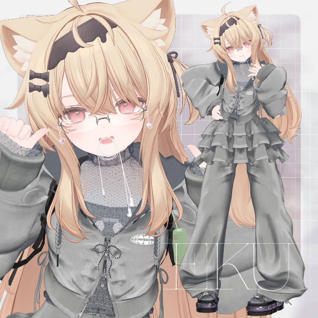 🎉SALE🎉〖✨男女10アバター対応✨〗✈SKY SHIFTER✈〖MA対応❣3D衣装+アクセ〗