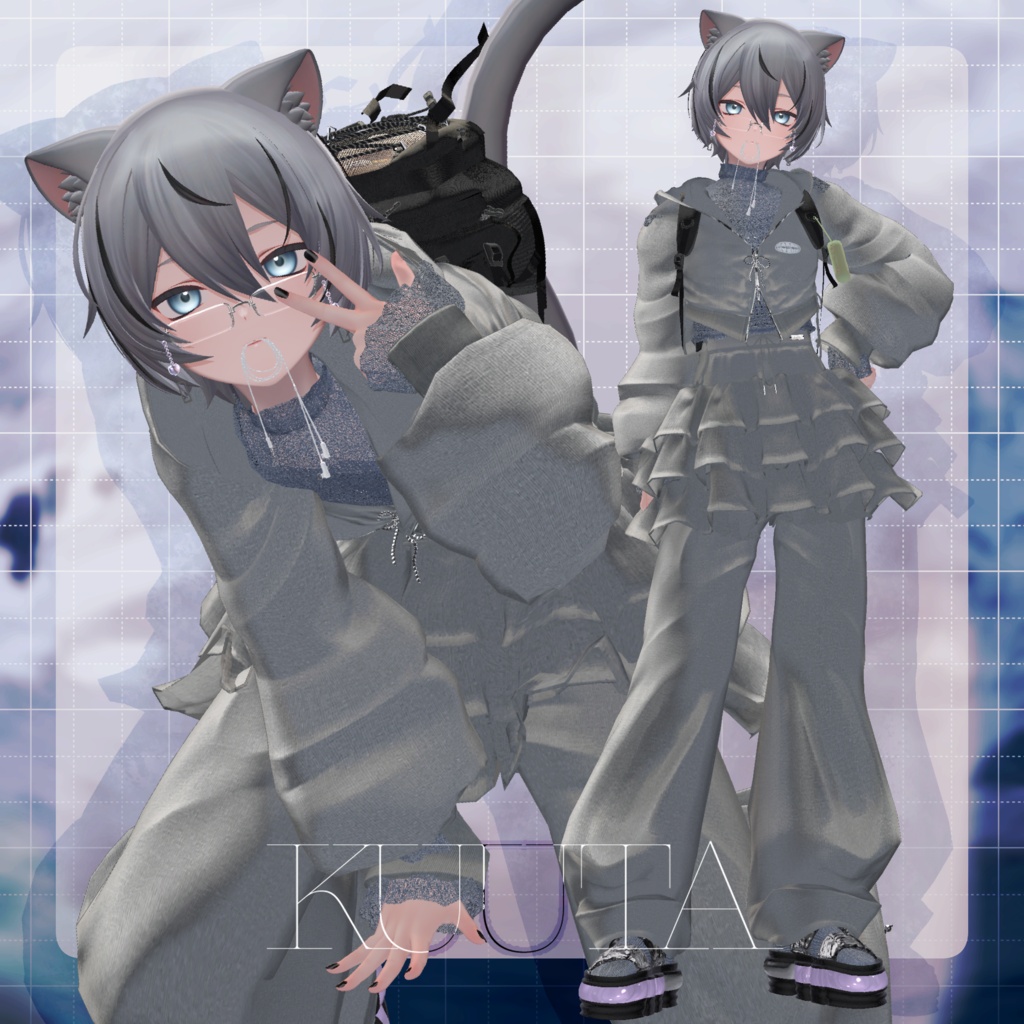 🎉SALE🎉〖✨男女10アバター対応✨〗✈SKY SHIFTER✈〖MA対応❣3D衣装+アクセ〗