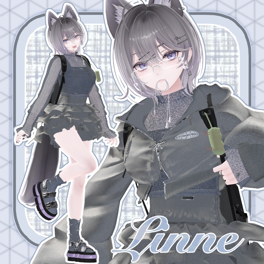 〖✨男女17アバター対応✨〗✈SKY SHIFTER✈〖MA対応❣3D衣装+アクセ〗