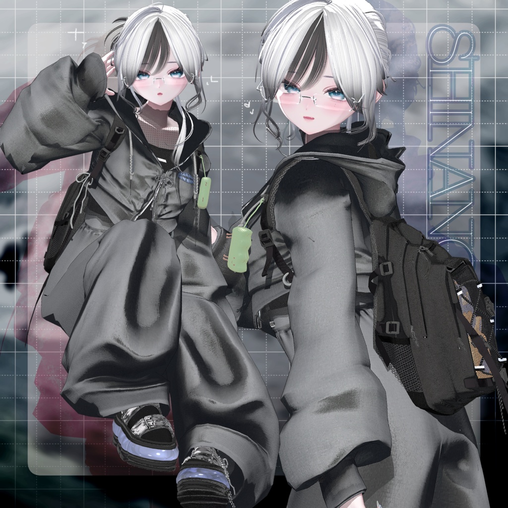🎉SALE🎉〖✨男女10アバター対応✨〗✈SKY SHIFTER✈〖MA対応❣3D衣装+アクセ〗