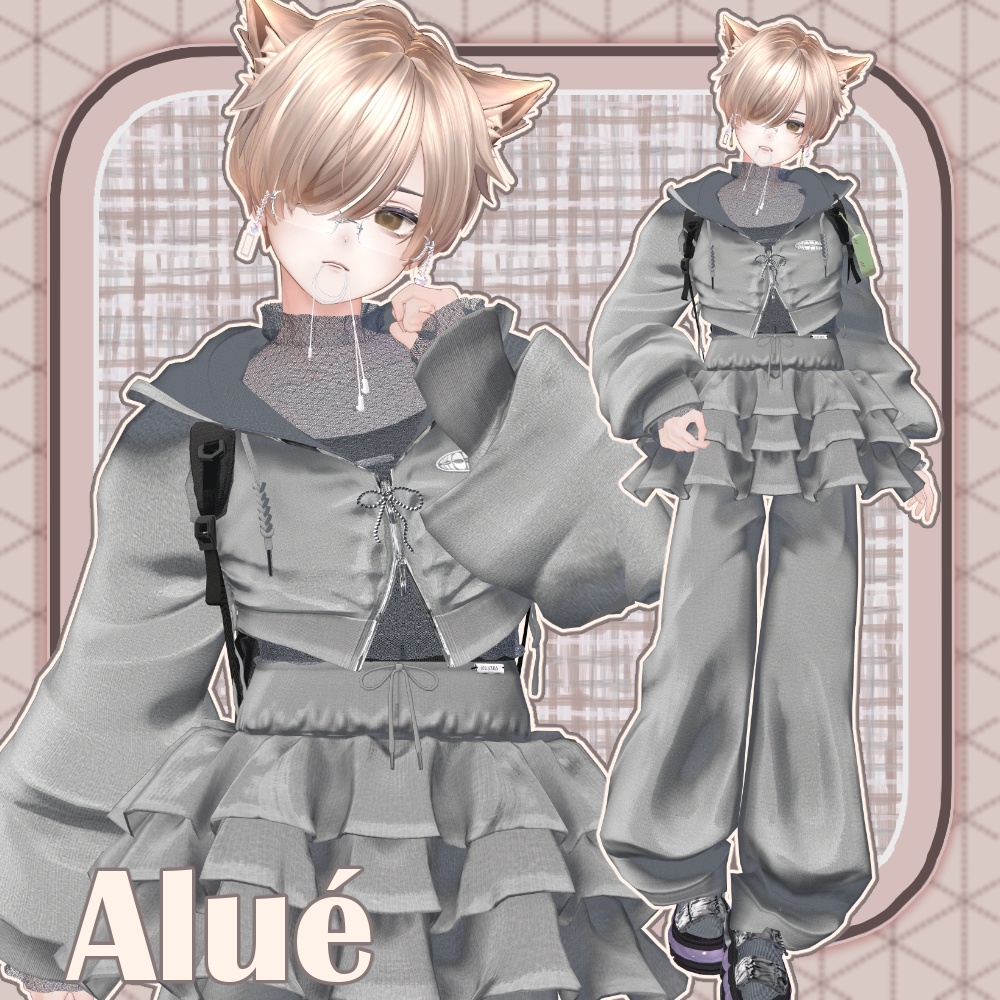 🎉SALE🎉〖✨男女16アバター対応✨〗✈SKY SHIFTER✈〖MA対応❣3D衣装+アクセ〗