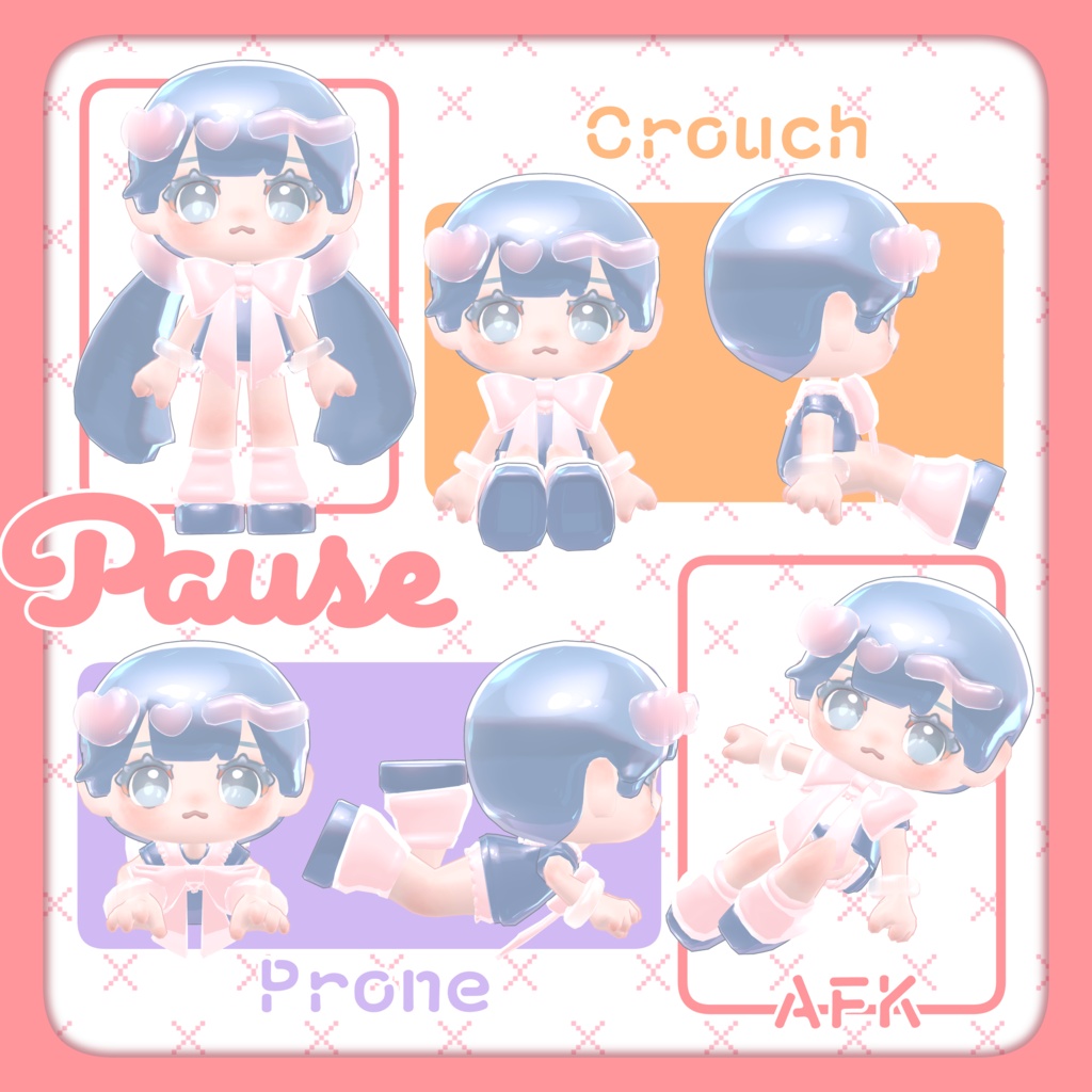 🎉SALE🎉Chimi / ちみ 〖オリジナル3Dアバター〗