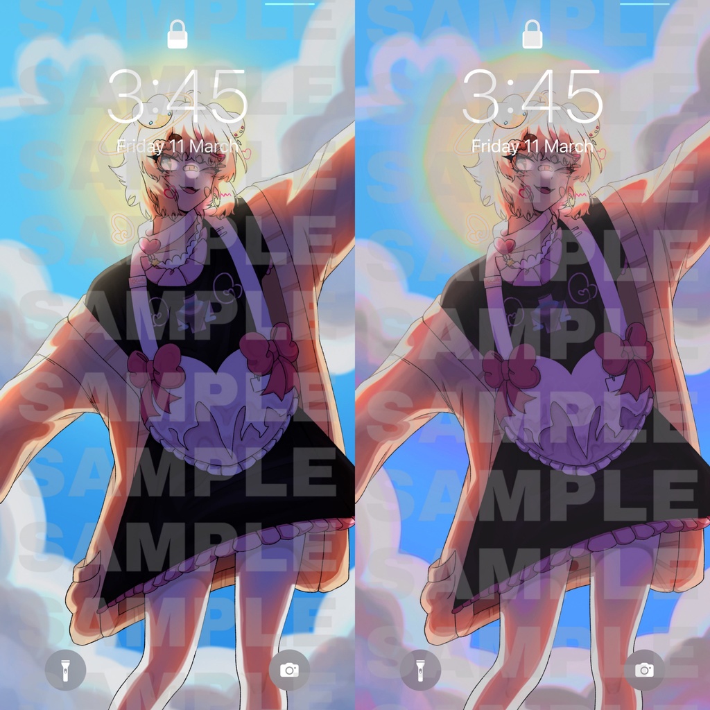 biscuit sky wallpaper ビスケット・スカイの壁紙 