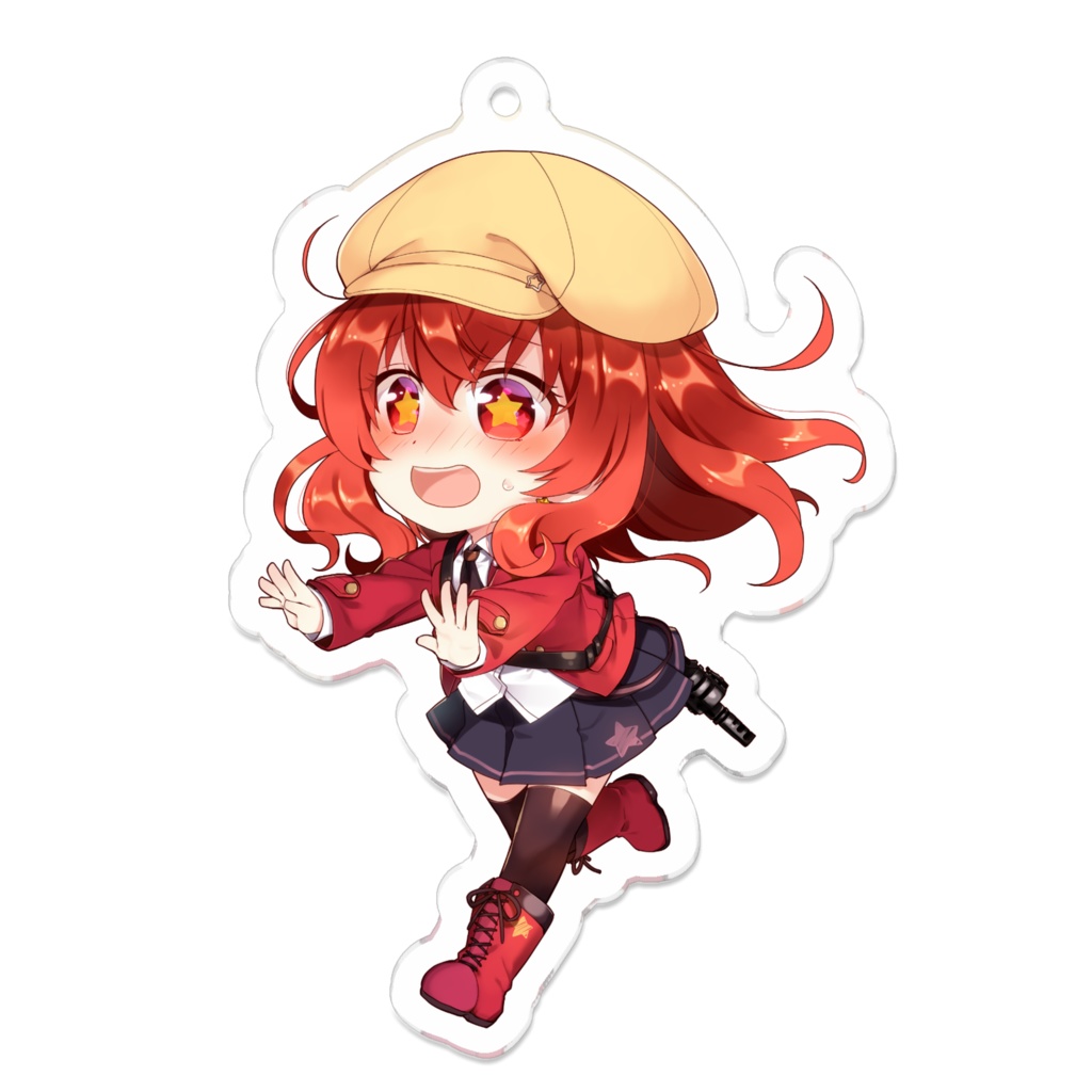 あたふたレイちゃんアクリルキーホルダー