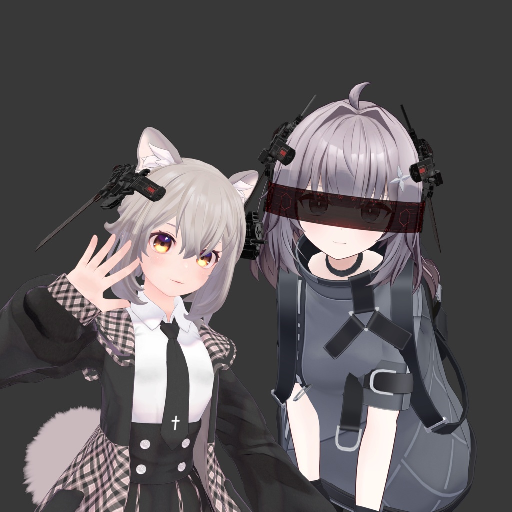 メカニカル ヘッド アクセサリー(ヘッドギア)