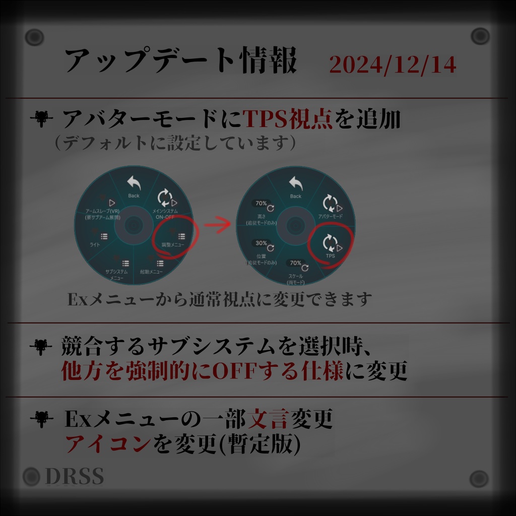 ドローンアバターシステム 【Drone_RS_System】