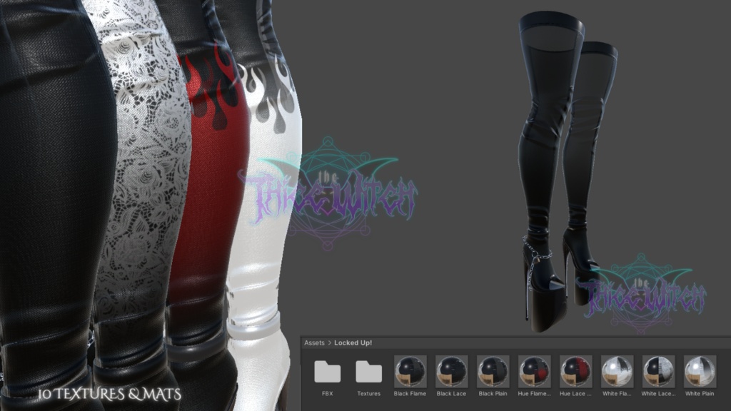 Locked Up! Boots SHINRA