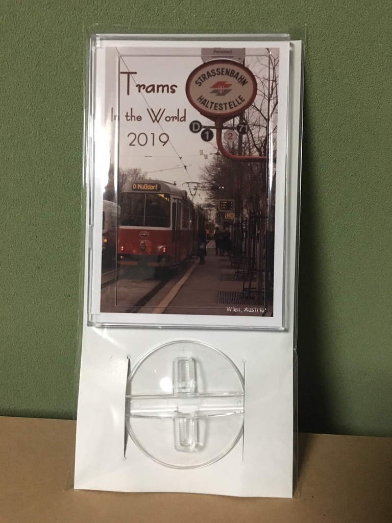 【販売終了】卓上カレンダー2019「世界の路面電車」