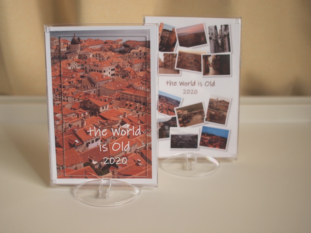 【終売】卓上カレンダー2020「世界の旧市街」