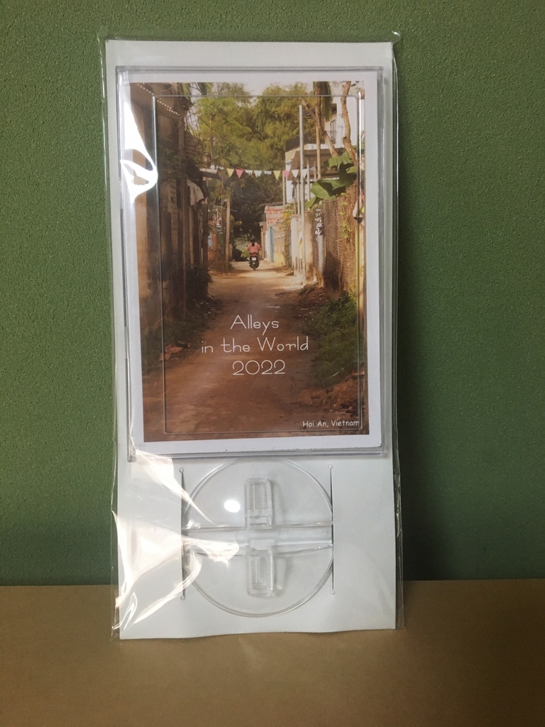 【終売】卓上カレンダー2022「世界の路地」