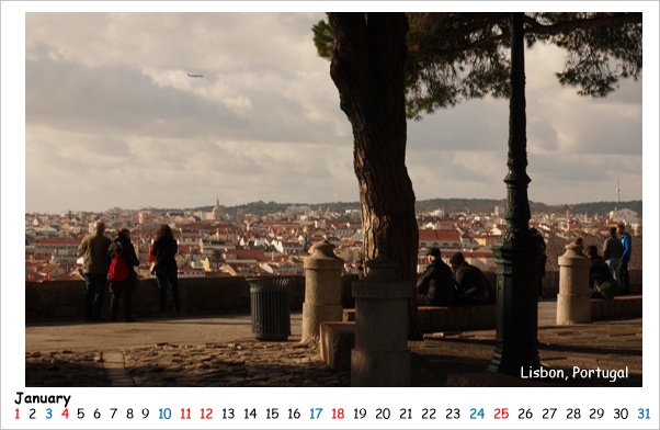 卓上カレンダー2026 「旅の空気」