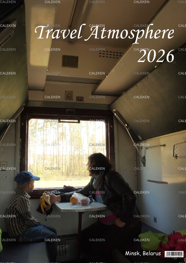 壁掛けカレンダー2026 「旅の空気」