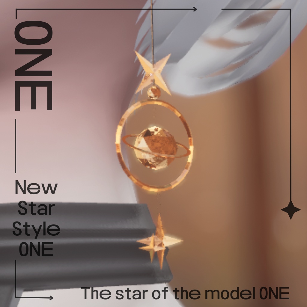 planet earrings
