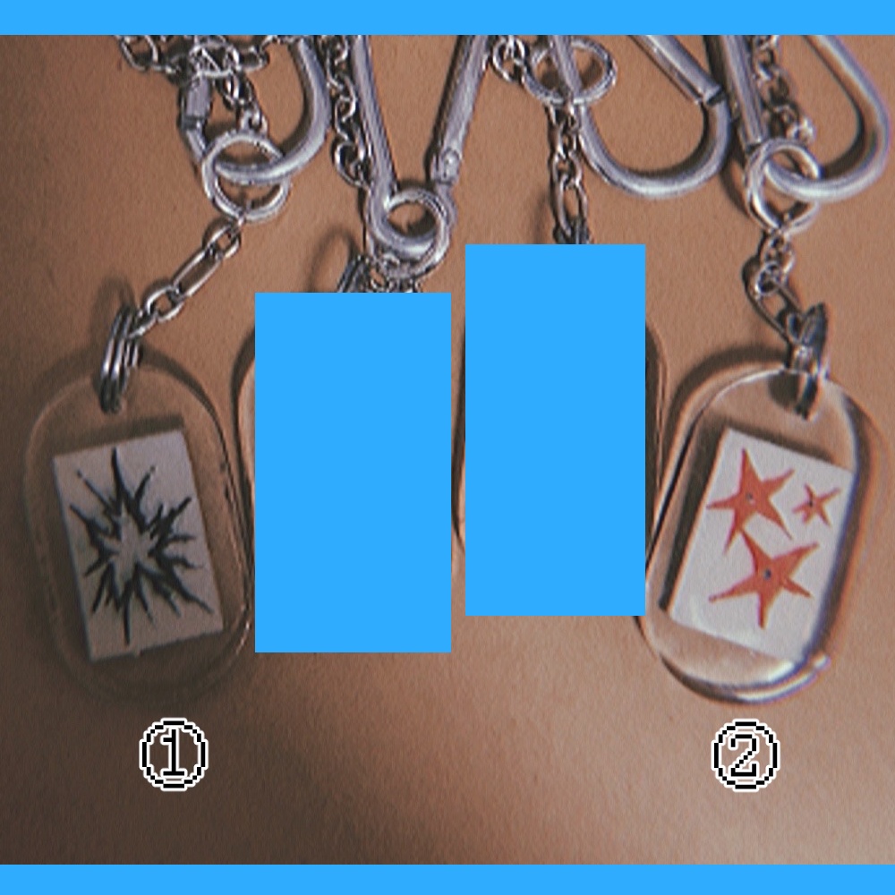 シルバーレジンネックレス