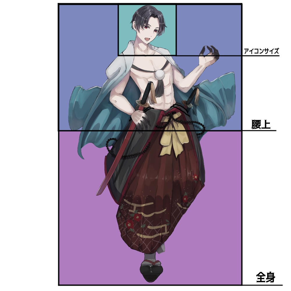 イラスト(立ち絵、アイコン等)お描き致します