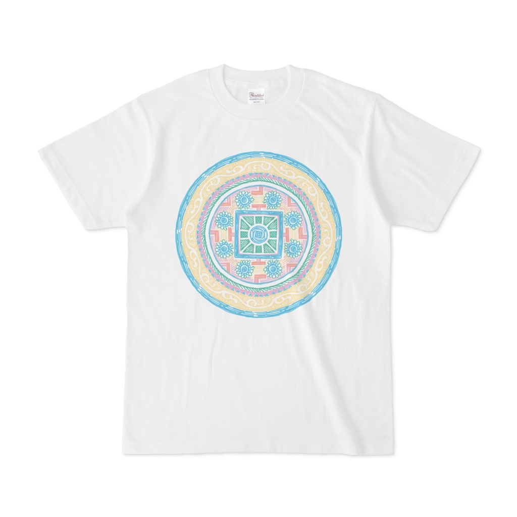 方格規矩鏡Tシャツ-B