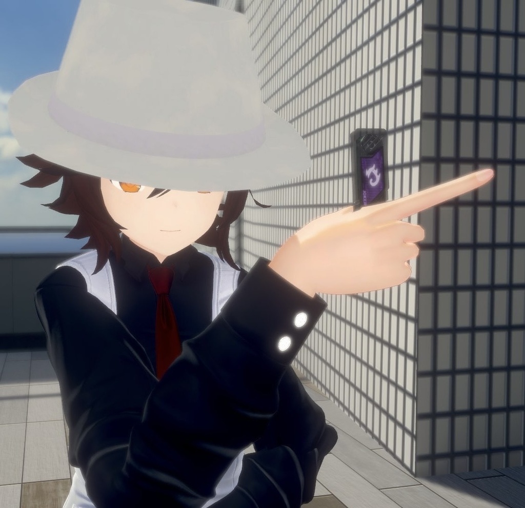 Create Sakana Model no.1 "T2 GaiaMemory(Joker)"