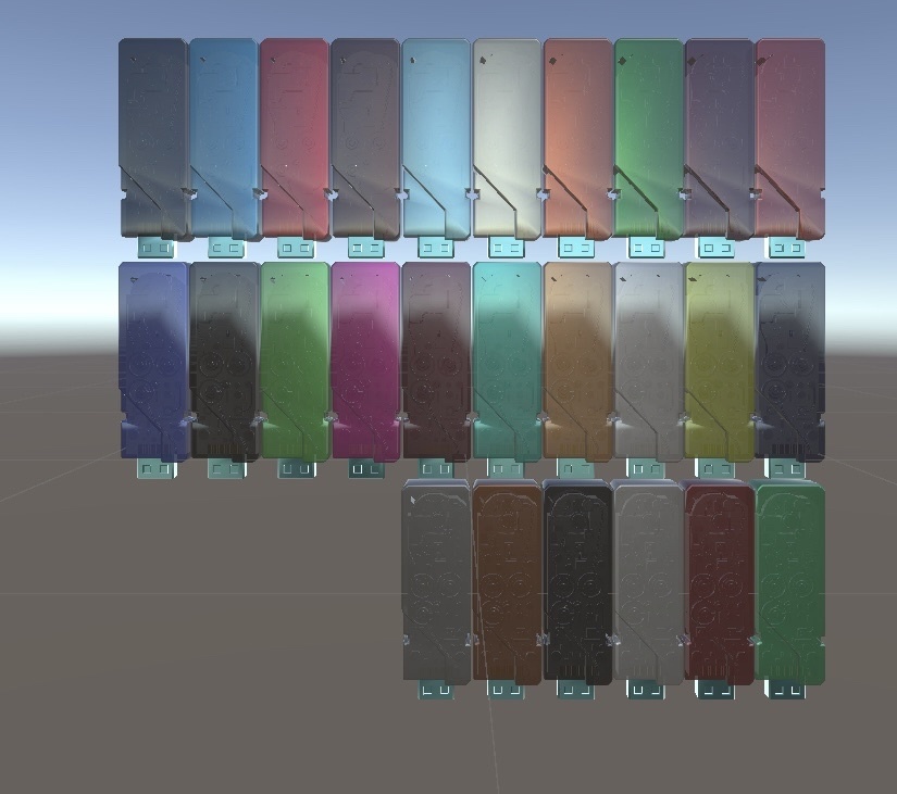 Create Sakana Model no.2 "T2 GaiaMemory(A to Z)"