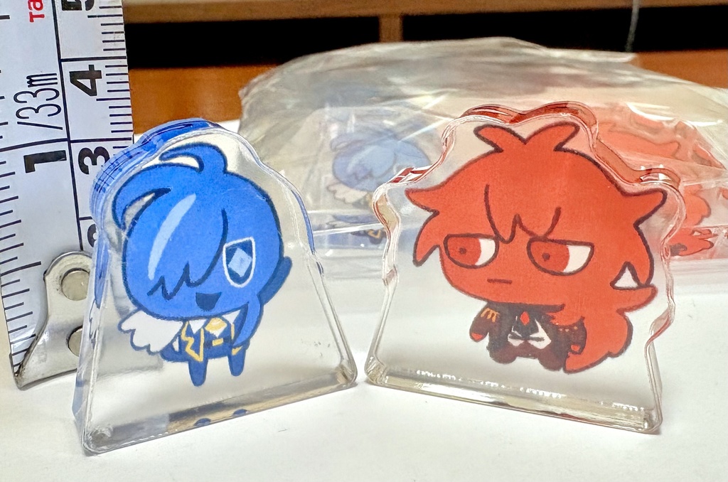 るくっち&いあっちアクリルブロック