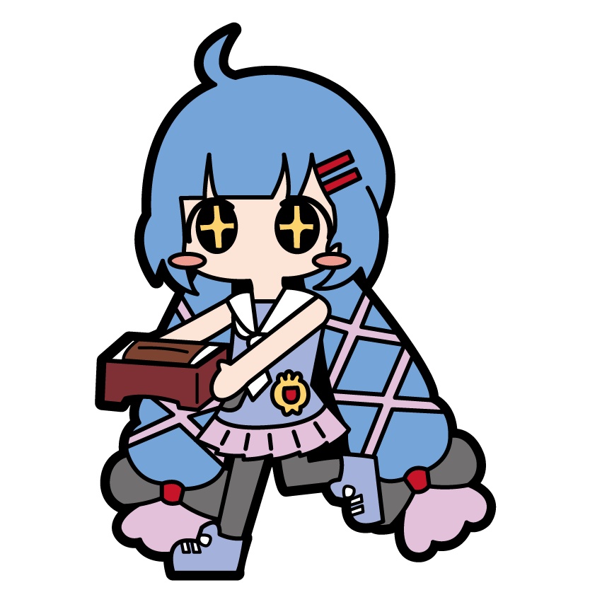 シール「うな重をご提供するウナちゃん」