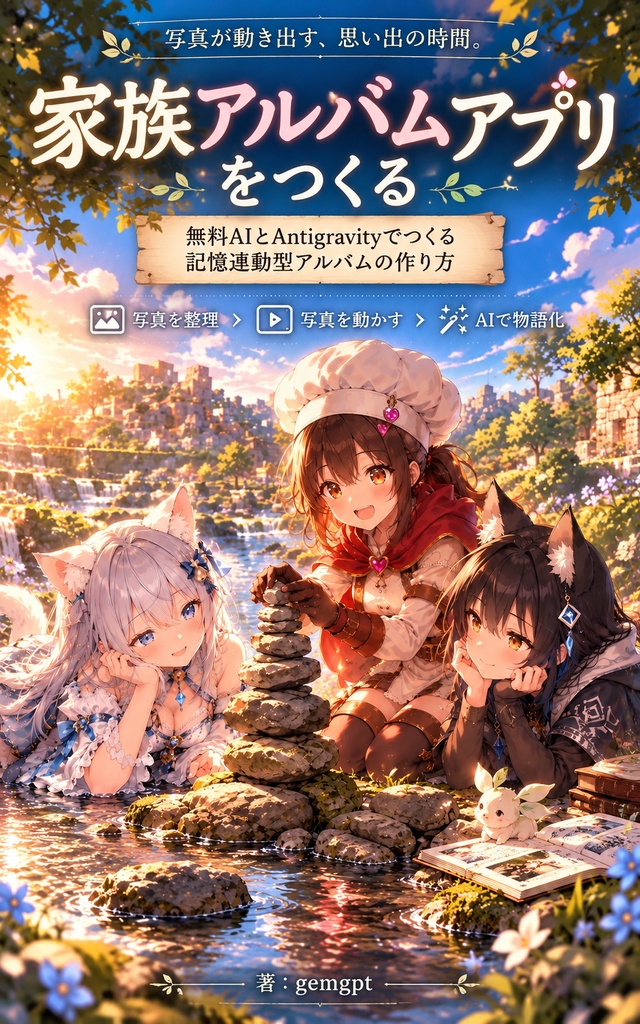 家族アルバムアプリをつくる