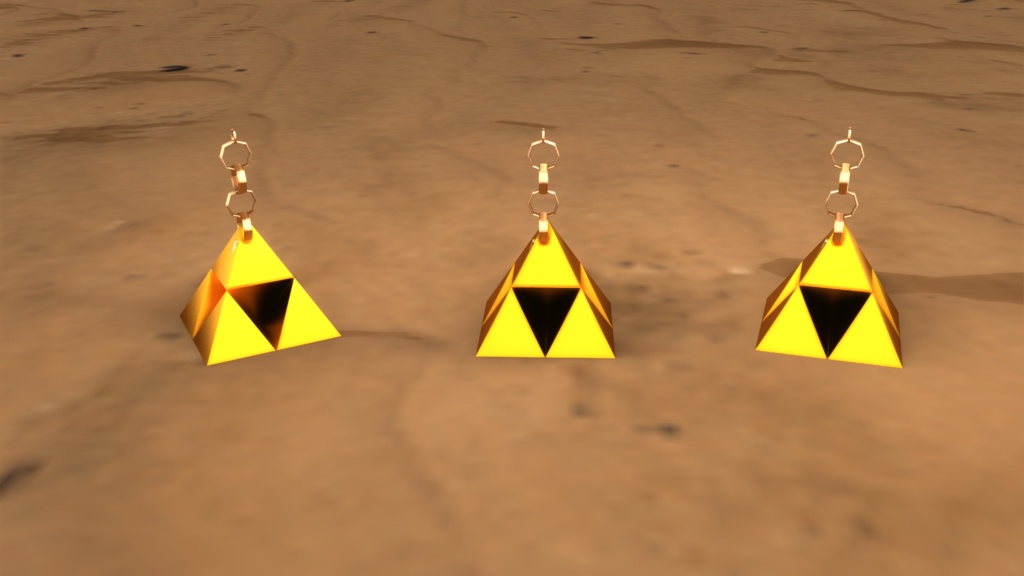 Pyramid Power Earring△【無料】