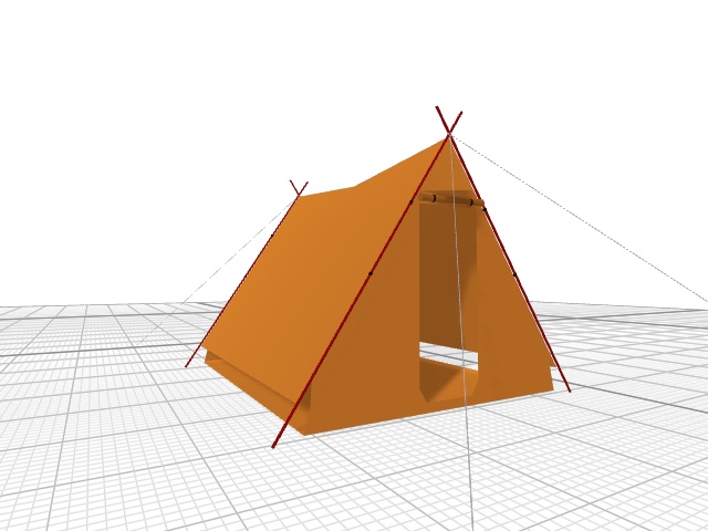【3Dモデル】テント