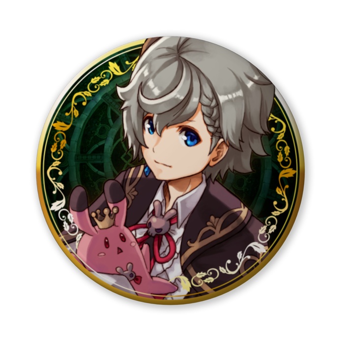 アルケミアストーリー「ハクロ」缶バッジ